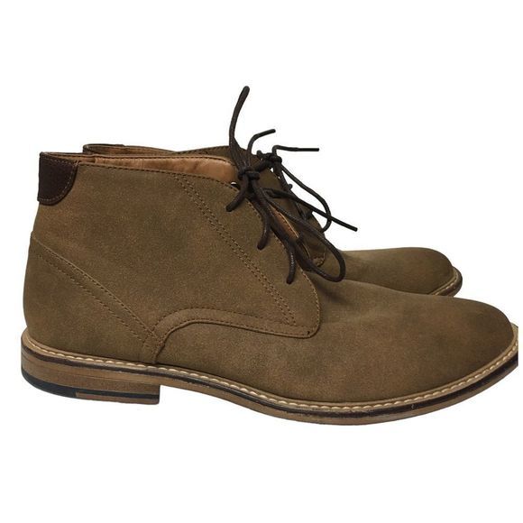 Steve Madden Shoes Steve Maddenmgroves Mens Brown Suede Lace Up Casual Dress Boots Poshmark